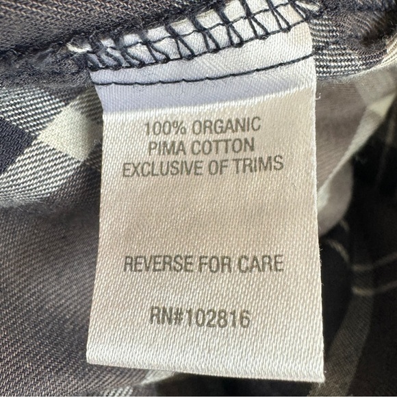 Garnet Hill Essential Long Cotton Tunic, Size 6 - Picture 7 of 8